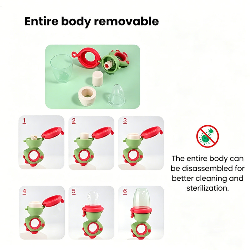 Twist Baby Fruit Feeder – Gentle Flow & Easy Clean