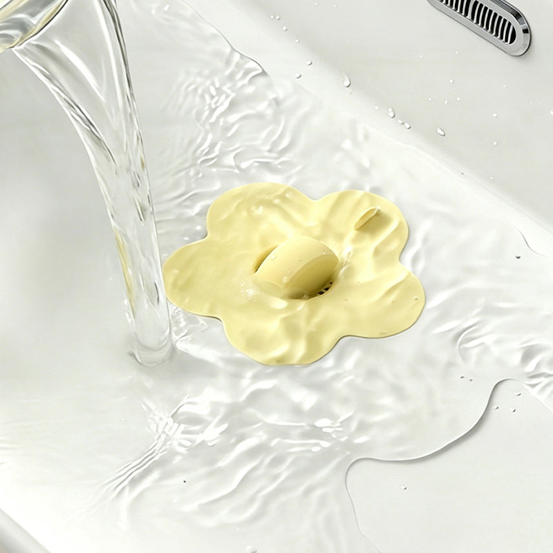 Leak-Proof Silicone Flower Sink Drain Stopper with Filter