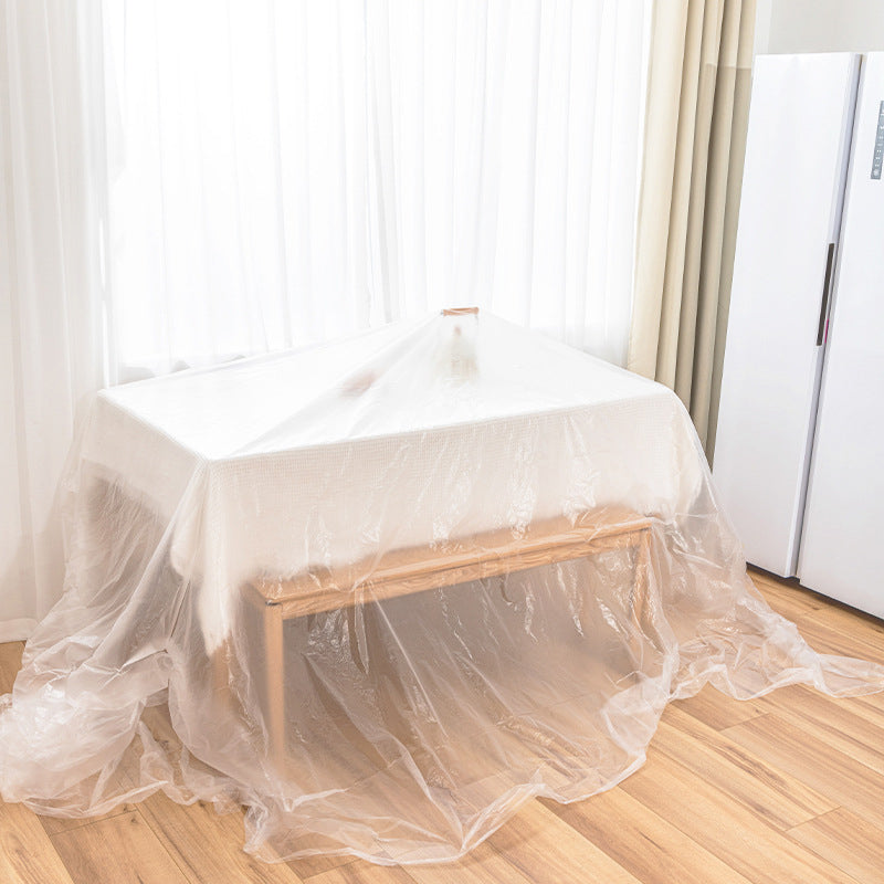 Thick Moisture-Proof Furniture Dust Film – Residue-Free Tape