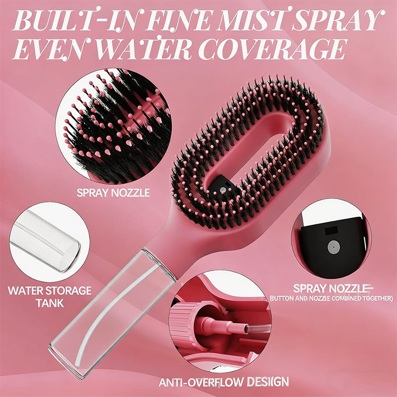 2-in-1 Mist Spray Hair Brush