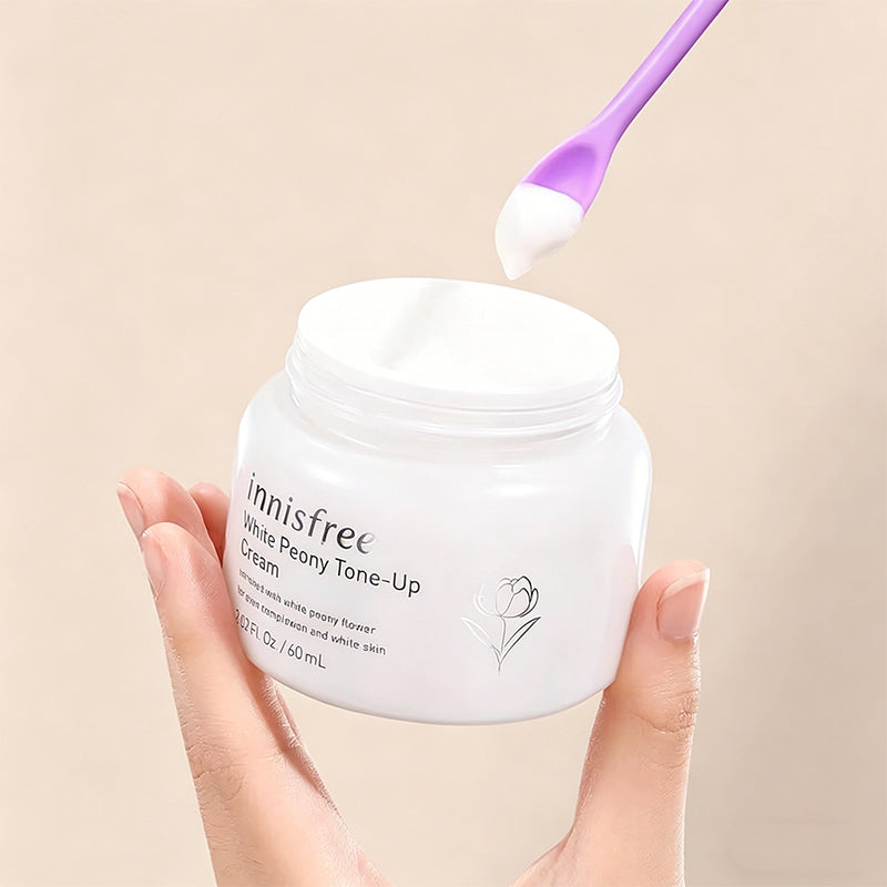 Dual-Ended Silicone Bottle & Jar Scraper for Skincare & Kitchen Use