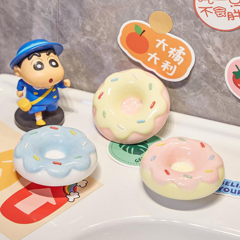 Universal Ceramic Donut Pop-Up Drain Stopper, Anti-Clog & Odor-Free