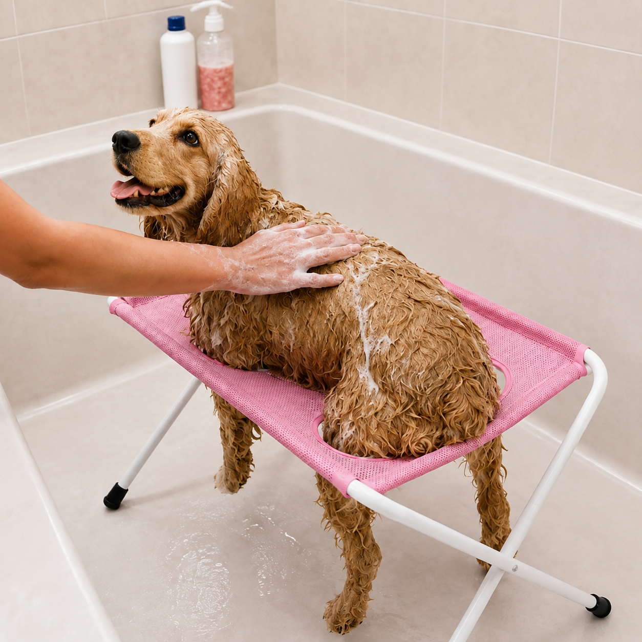 Pet Bath Support Chair