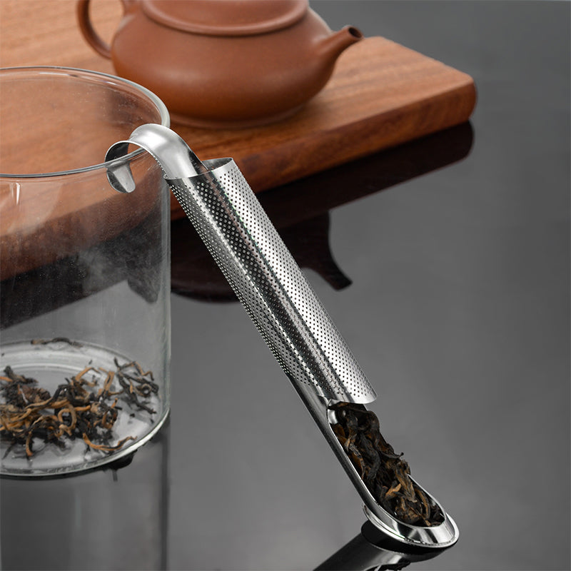 Food-Grade Stainless Steel Hanging Tea Infuser – Sliding Fine Mesh
