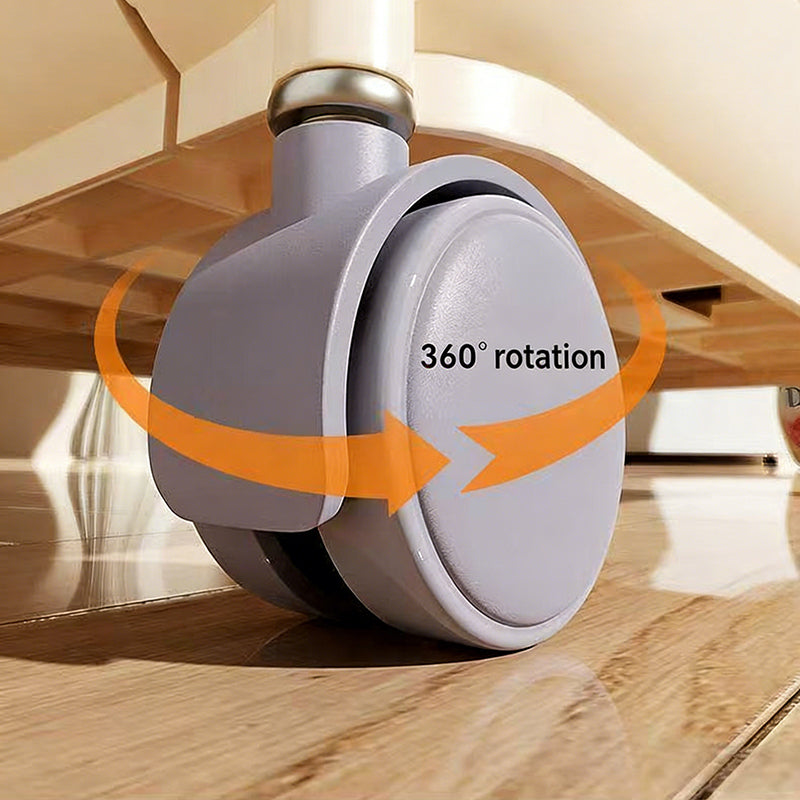 Expandable & Foldable Dual-Layer Laundry Hamper with Swivel Wheels