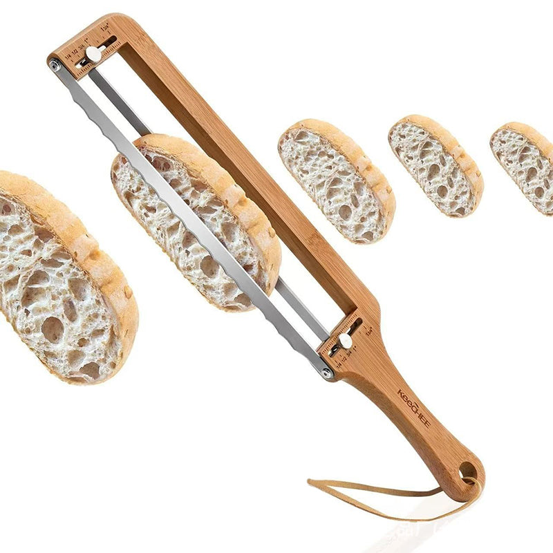 Premium Adjustable Slicing Bread Knife