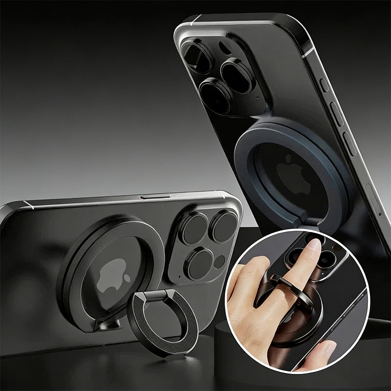 Slim Magnetic Foldable Phone Stand – Universal for All Smartphones