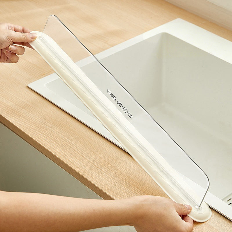 Transparent Sink Splash Guard with Strong Suction