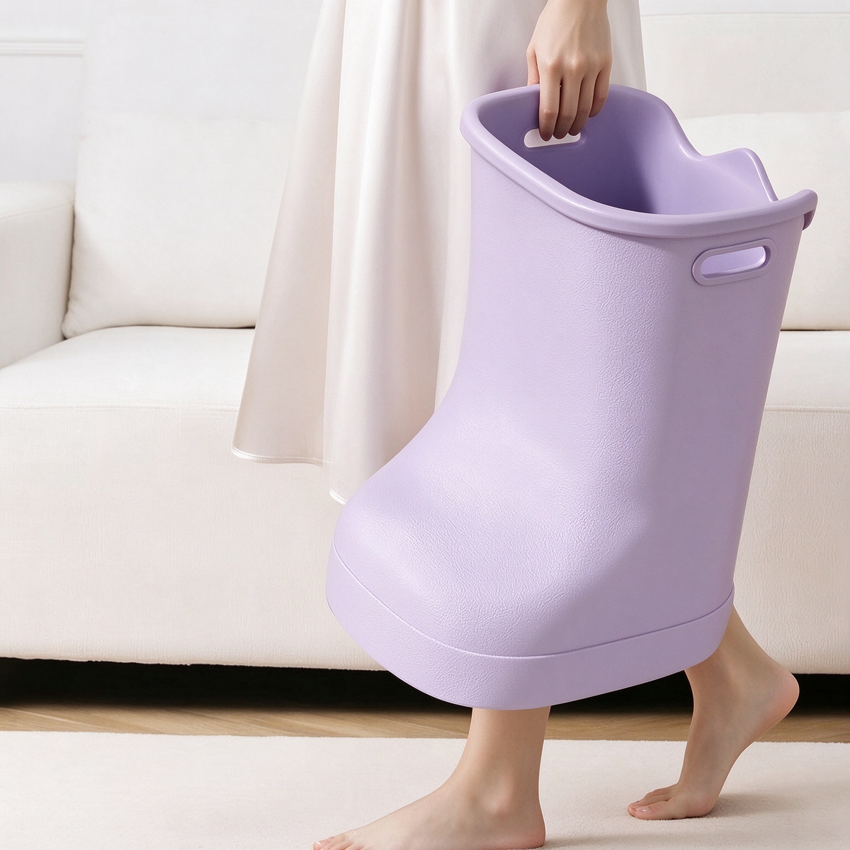 Boot-Style Heated Massage Foot Spa