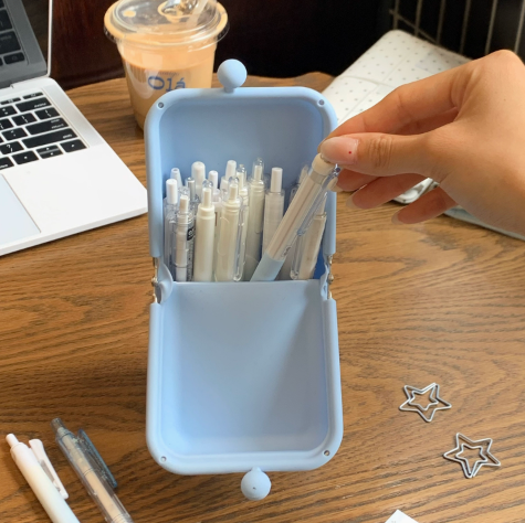 Makeup Brush Organizer Pouch