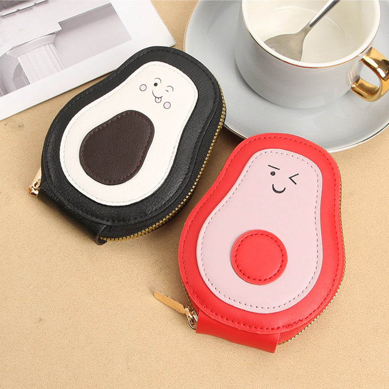 Avocado-Shaped RFID Card Holder – Portable & Spacious