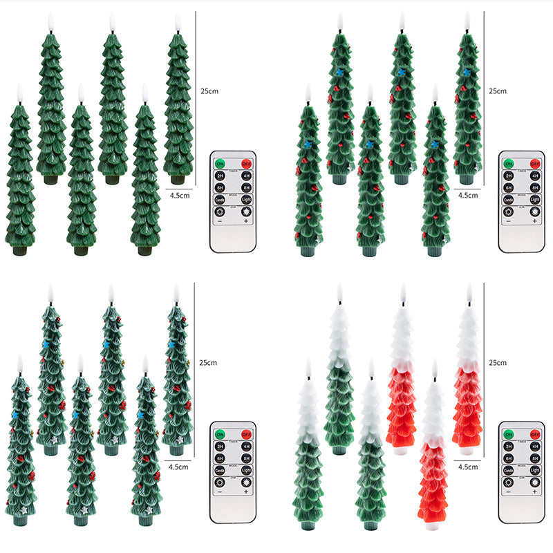 Christmas Paraffin Wax Candle Light