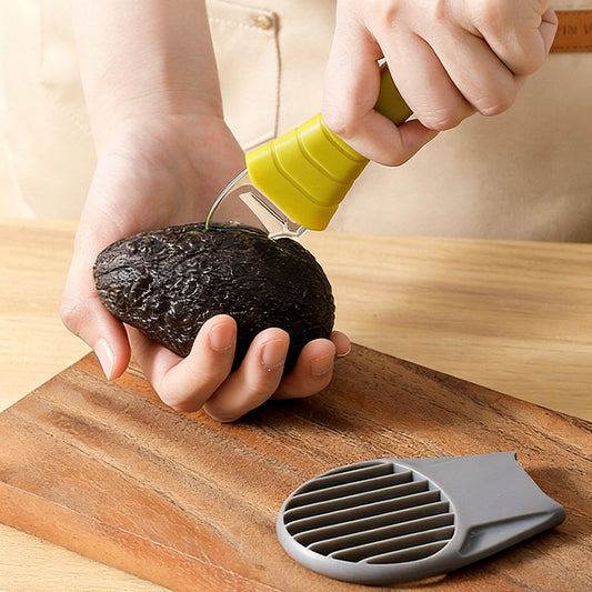 3-in-1 Avocado Tool – Cutter, Pitter & Slicer