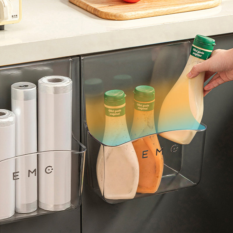 Transparent PET Over Cabinet Door Organizer