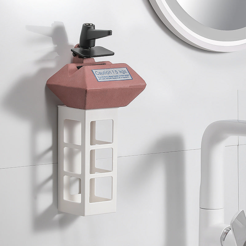 Wall-Mounted Curling Iron Organizer