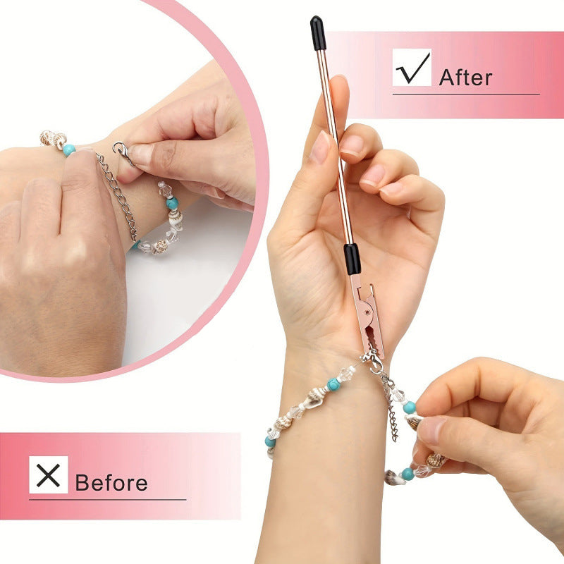 Bracelet Wearing Assistant Clip – Easy Self-Wear Jewelry Assistant