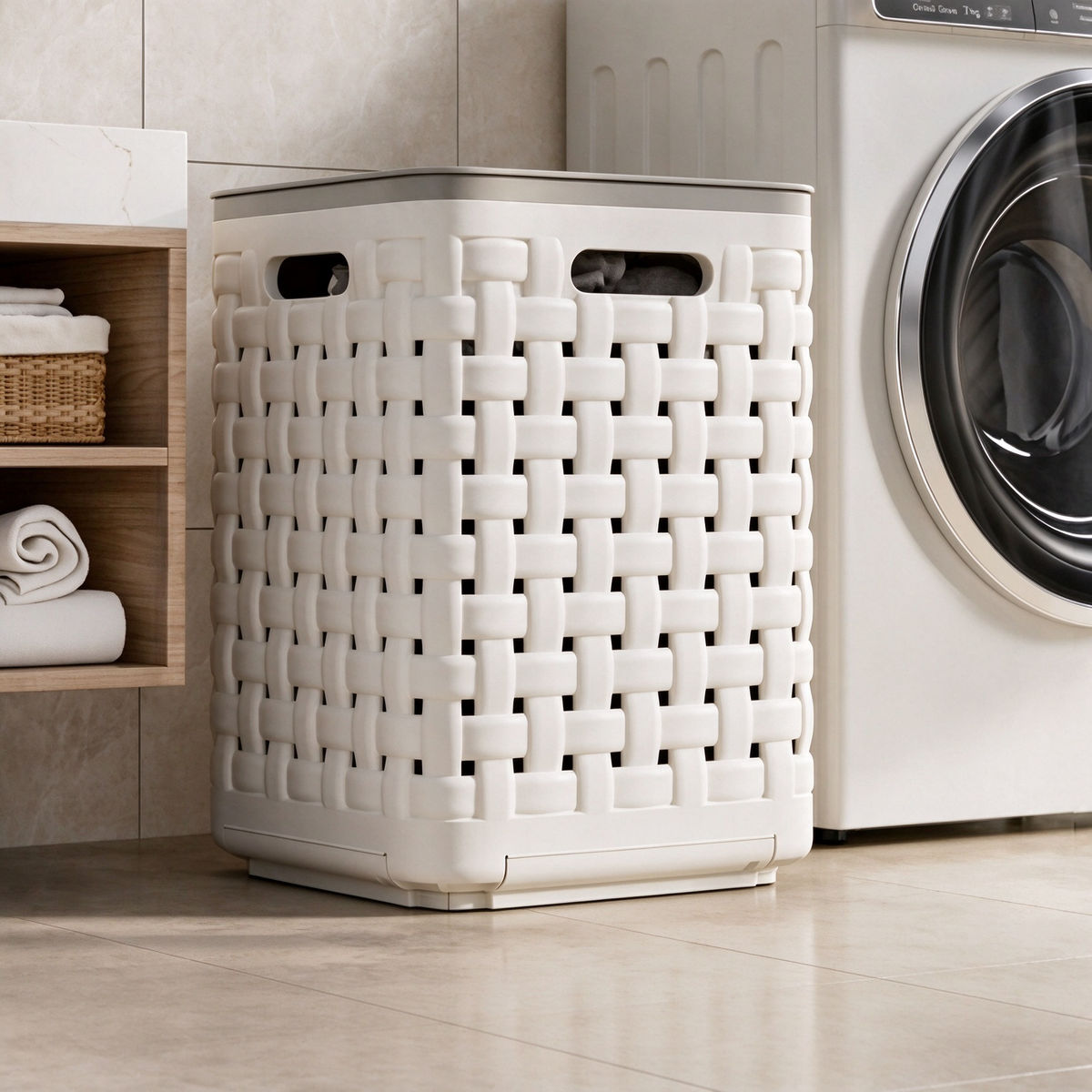 Laundry Hamper Less Clutter  Better Laundry
