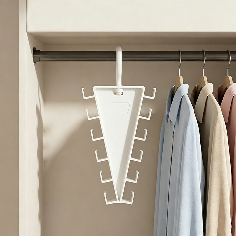 360° Rotating V-Shape Double-Sided 12-Clip Hanger