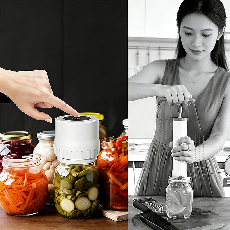 Portable Electric Vacuum Sealer for Mason Jars