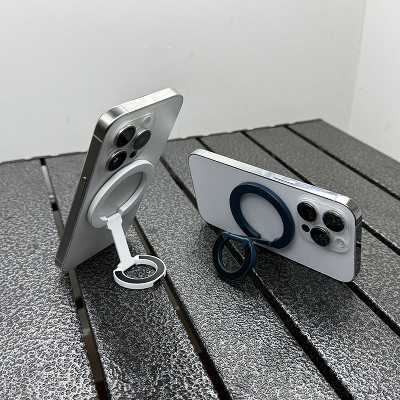 Slim Magnetic Foldable Phone Stand – Universal for All Smartphones