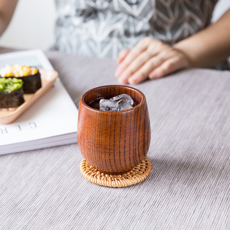 Charred Wood Whiskey Glass