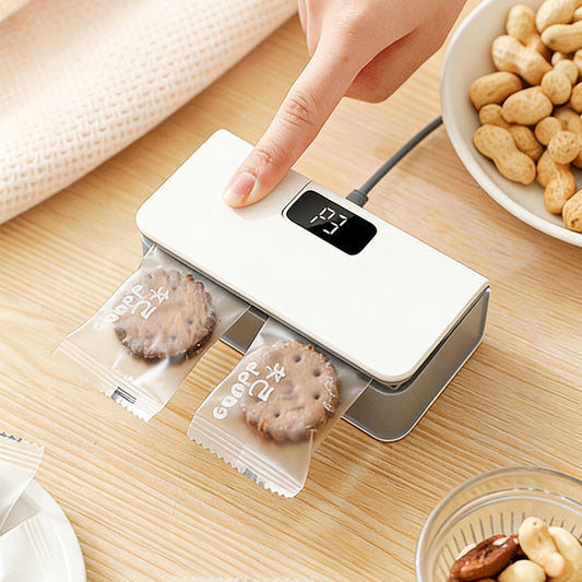 Portable Magnetic Bag Sealer with 6-Level Temperature Control