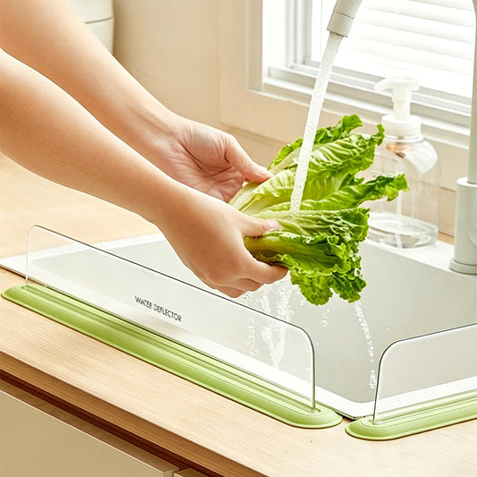Transparent Sink Splash Guard with Strong Suction