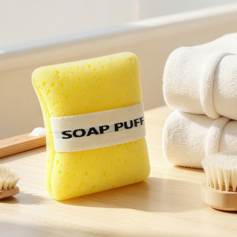 3-in-1 Exfoliating Soap Saver Bag with Anti-Slip Grip Strap