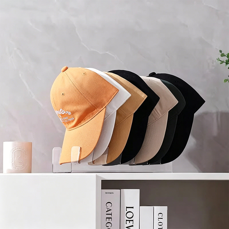 Acrylic Baseball Cap Organizer Rack