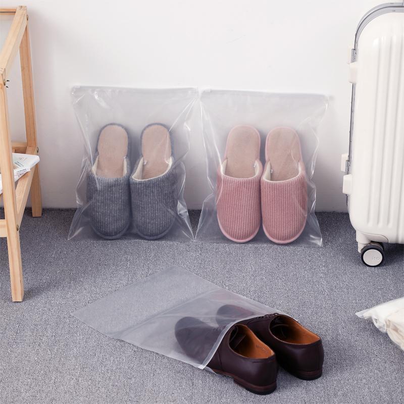 Clear Waterproof Shoe Bag with Zipper – Travel Shoe Storage, Dustproof & Moisture-Resistant