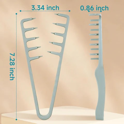 Voluminous Wide-toothed Hair Comb Men's Fluffy Texture
