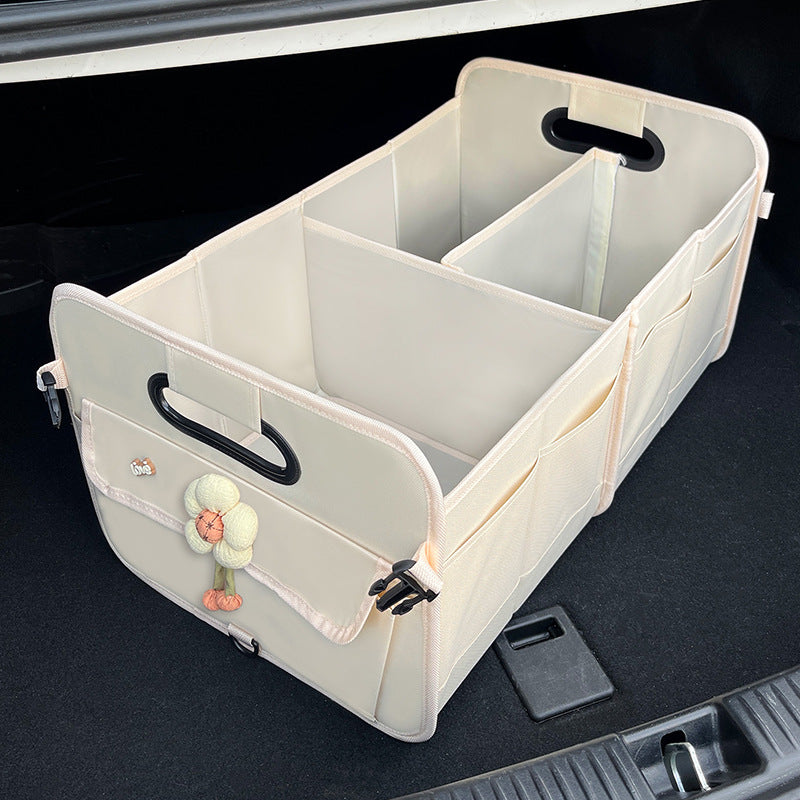 Foldable Car Storage Bin – Large-Capacity Trunk Organizer