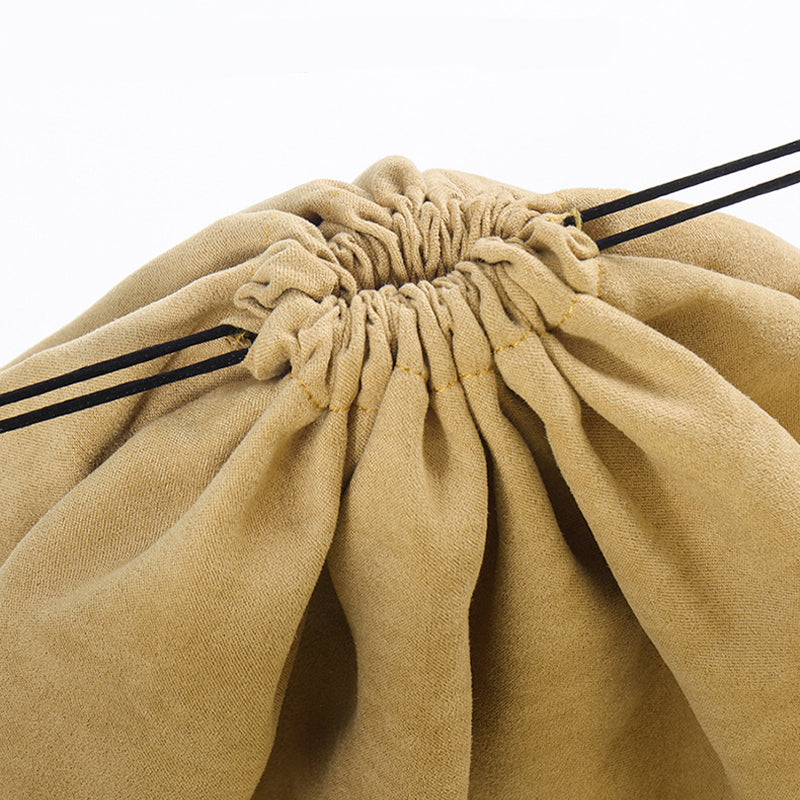 Velvet Dust Bag with Clear Window for Handbags