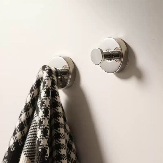 Stainless Steel No-Trace Suction Hooks | Strong Hold & Easy Installation