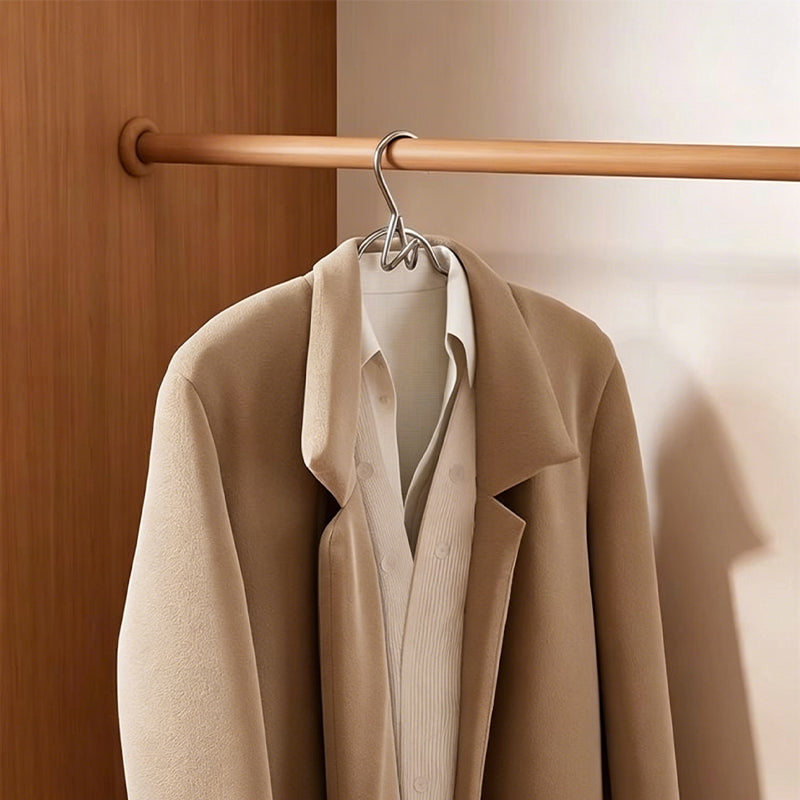 Premium All-in-One Outfit Hanger with Adjustable Clips