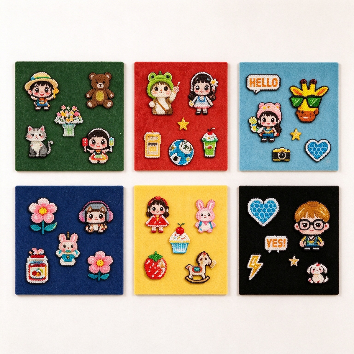 Customizable Felt Board Decorative Wall