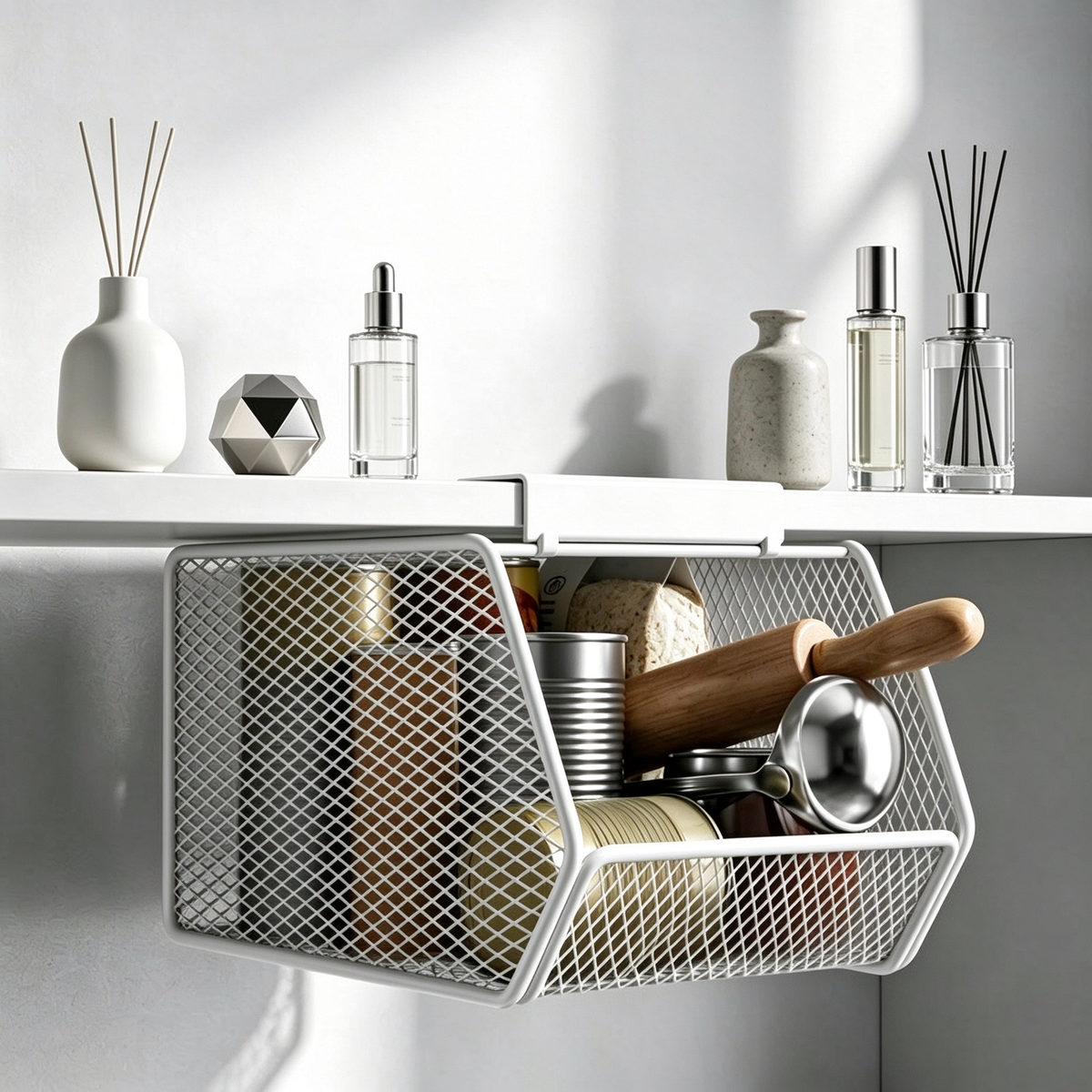 Under-Cabinet Hanging Organizer