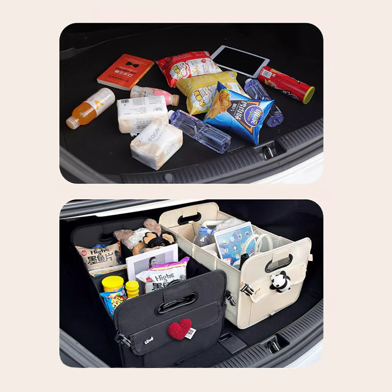 Foldable Car Storage Bin – Large-Capacity Trunk Organizer