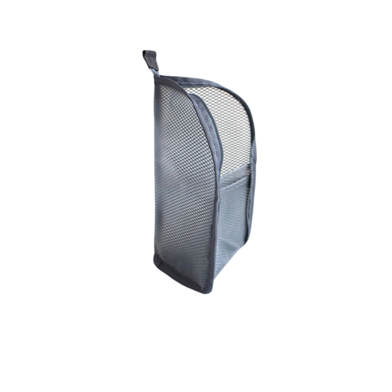 Portable Stand-Up Travel Makeup & Toiletry Bag – Breathable Mesh
