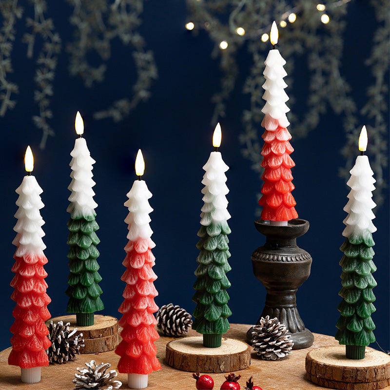 Christmas Paraffin Wax Candle Light