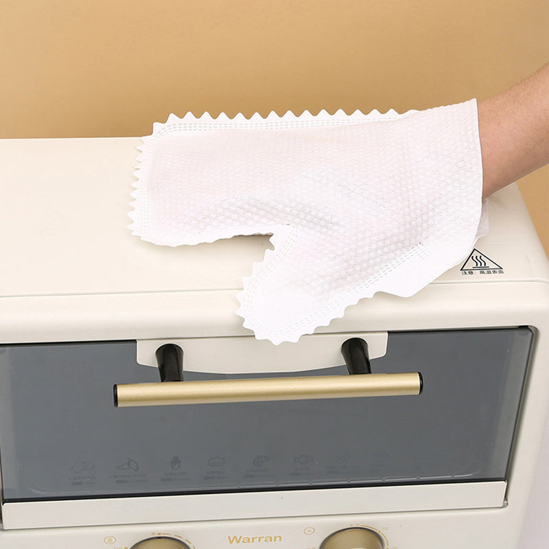 Disposable Cleaning Glove Cloth – Wet & Dry Dual-Use Dusting Wipes