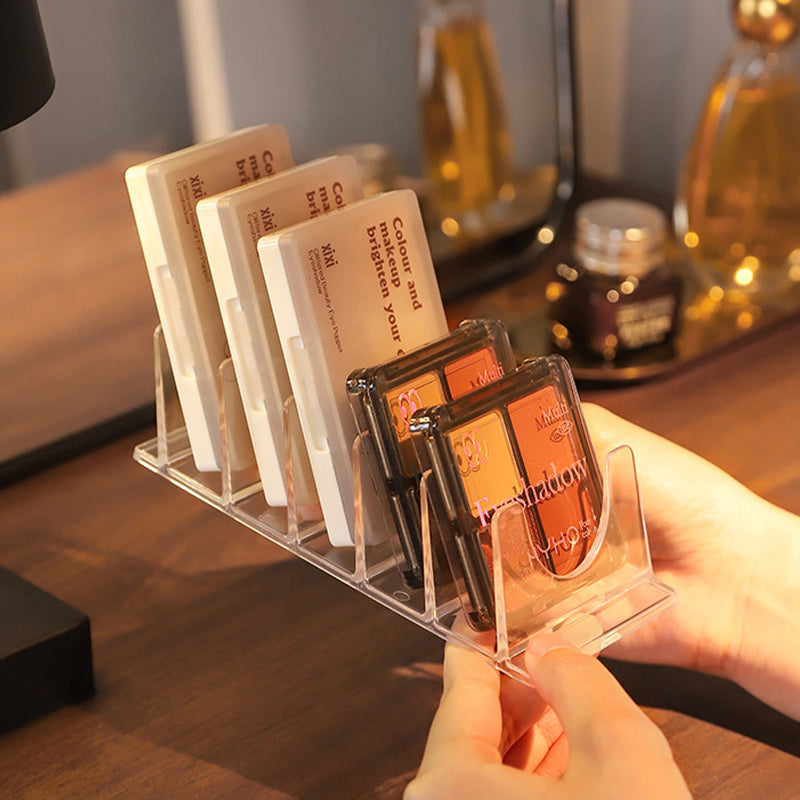 Clear Acrylic Makeup Palette Organizer
