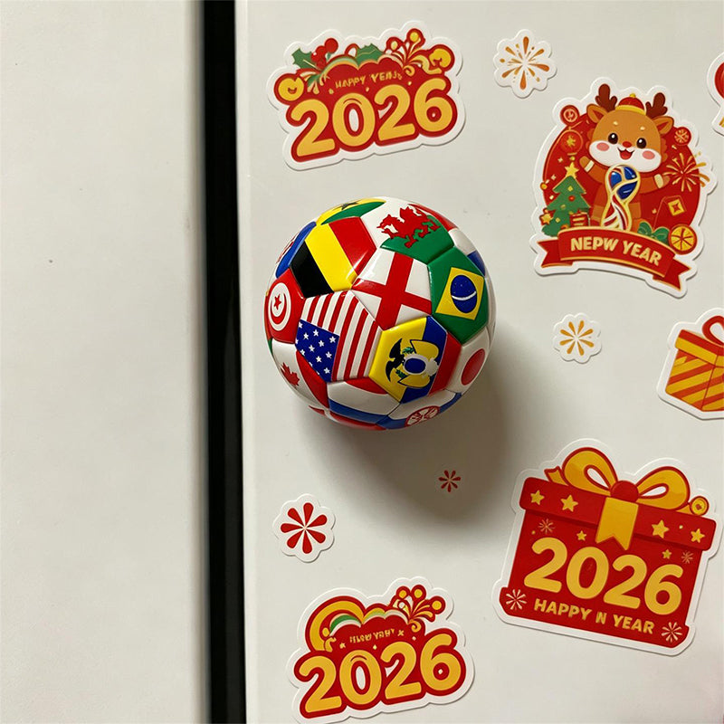 2026 World Cup Soccer Fridge Magnet