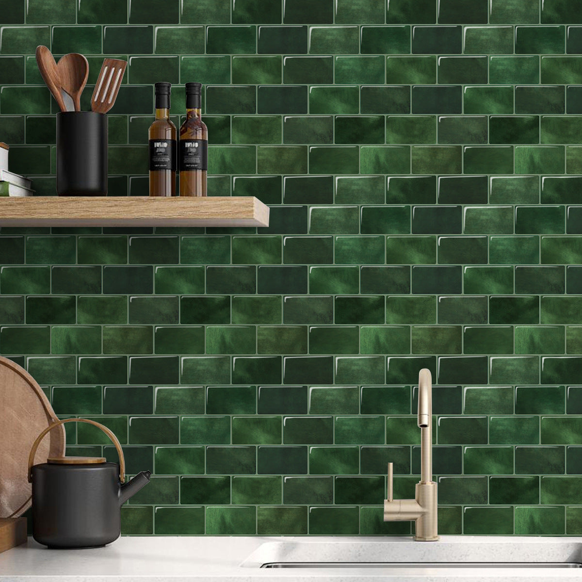 3D Gel Wall Stickers – Anti-Stain, Anti-Oil, Self-Adhesive