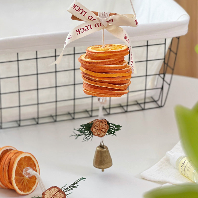 Natural Orange Car Hanging Ornament with Essential Oil