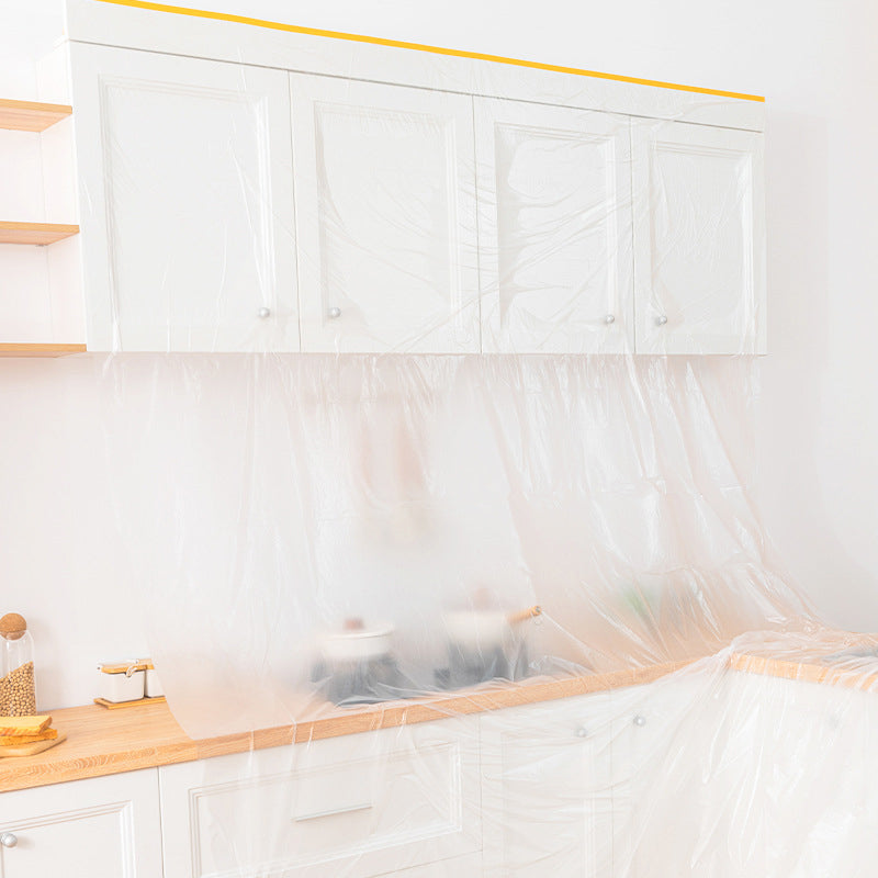 Thick Moisture-Proof Furniture Dust Film – Residue-Free Tape