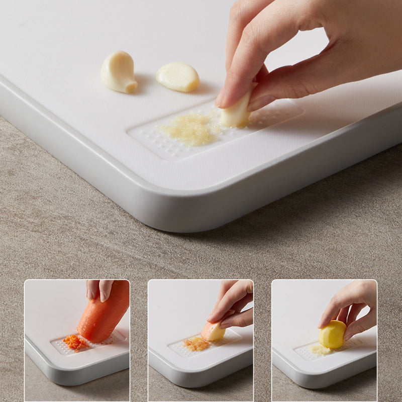 Double-Sided Non-Slip Cutting Board with Sloped Juice Groove