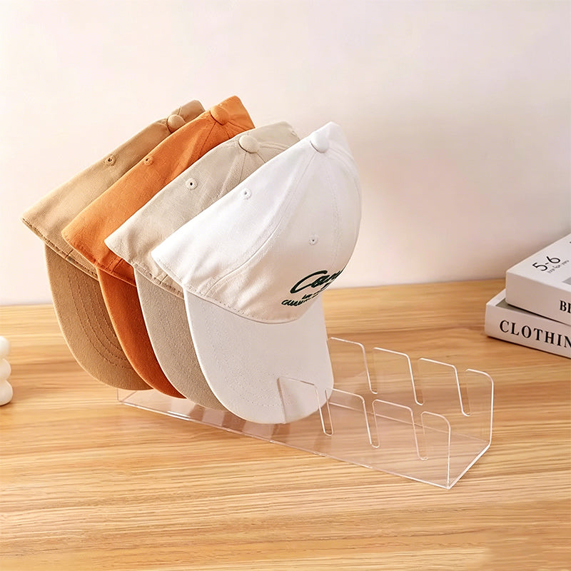 Acrylic Baseball Cap Organizer Rack