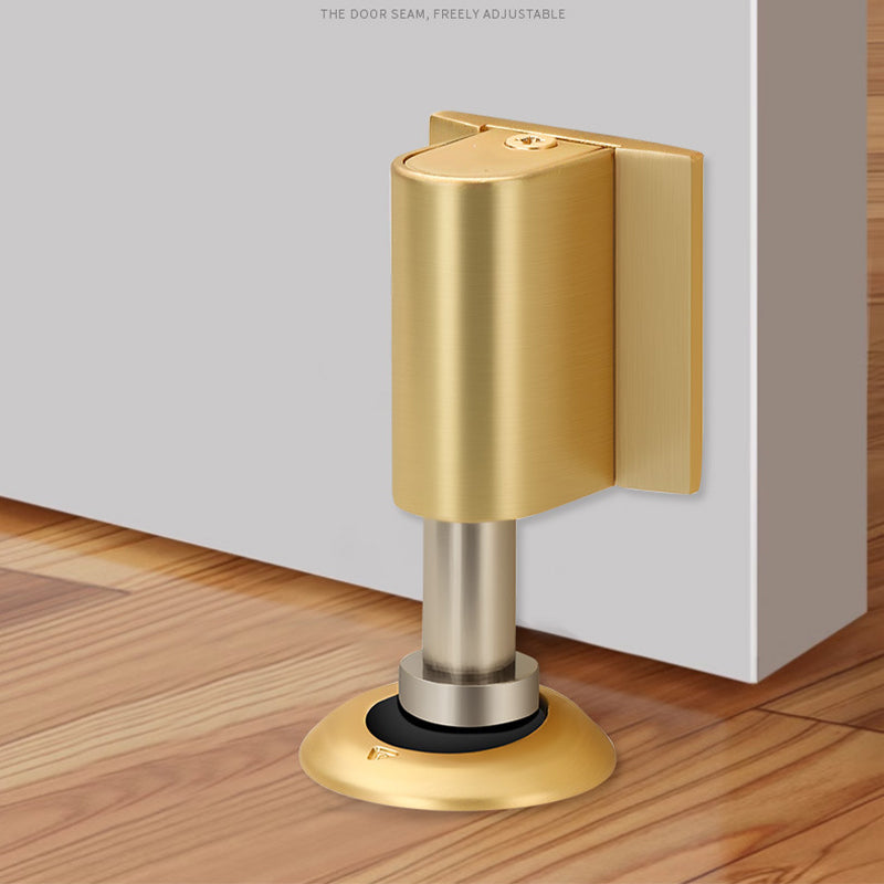 No-Drill Dual Magnetic Door Stop – Strong Hold & Auto Rebound