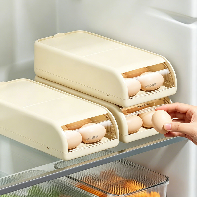 Auto Refill Anti-Crush Egg Storage Box